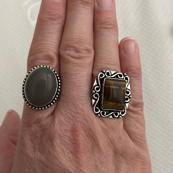 Silver Plated Ring Lot - Picture 4 of 4